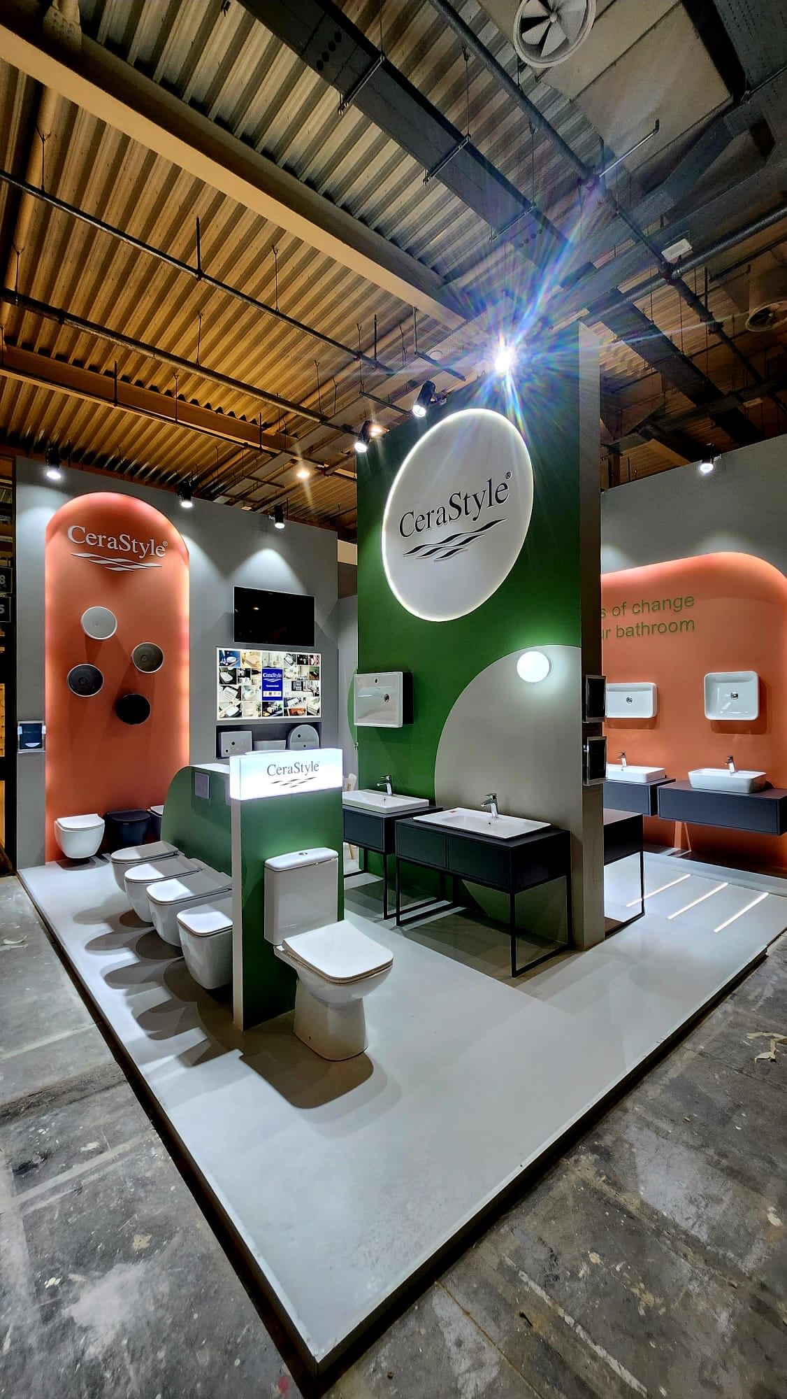 Dikey Design exhibition stand project view 45