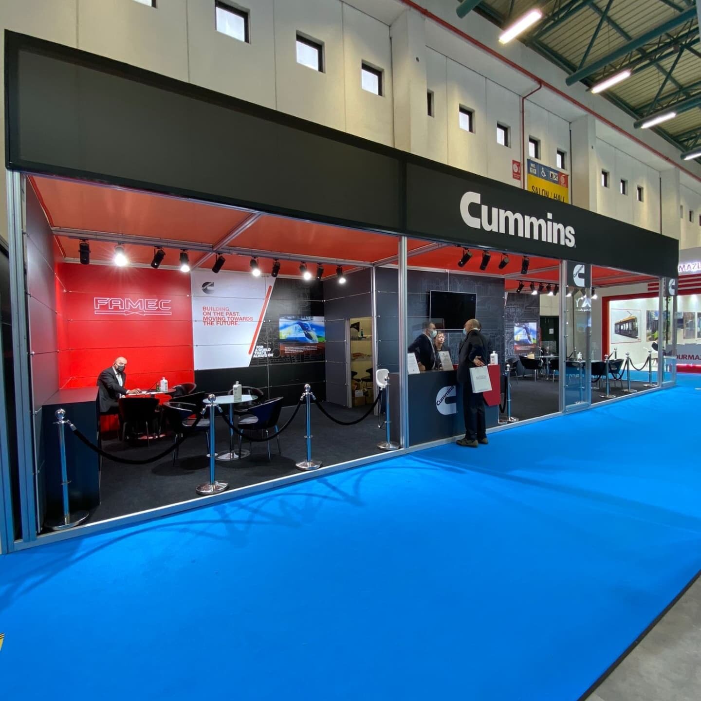 Dikey Design exhibition stand project view 59