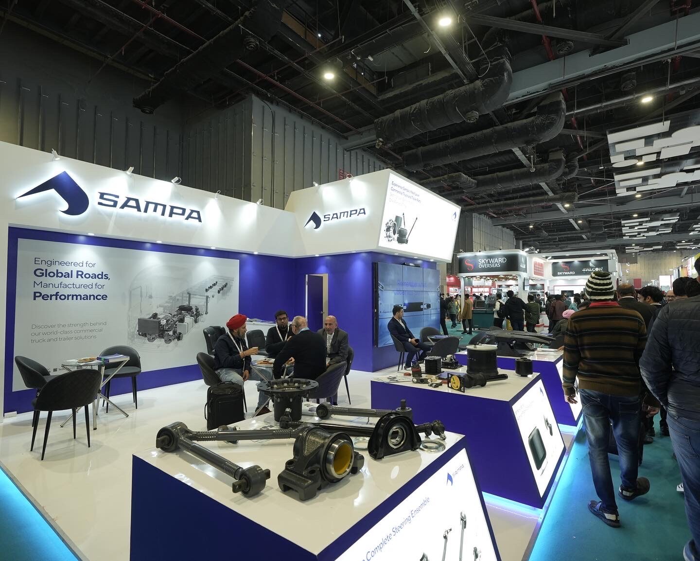 Dikey Design exhibition stand project view 1