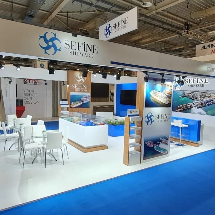 Dikey Design exhibition stand project view 71