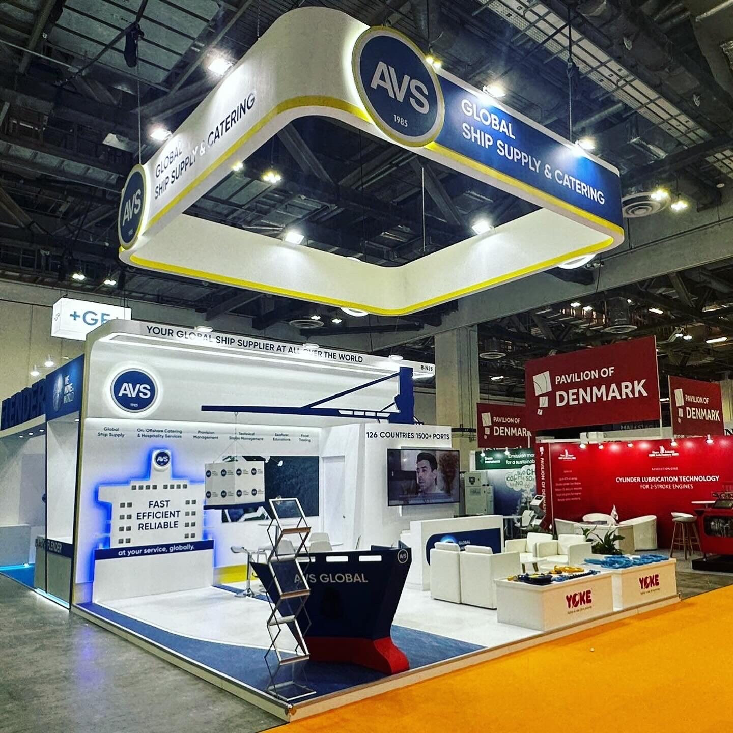 Dikey Design exhibition stand project view 4