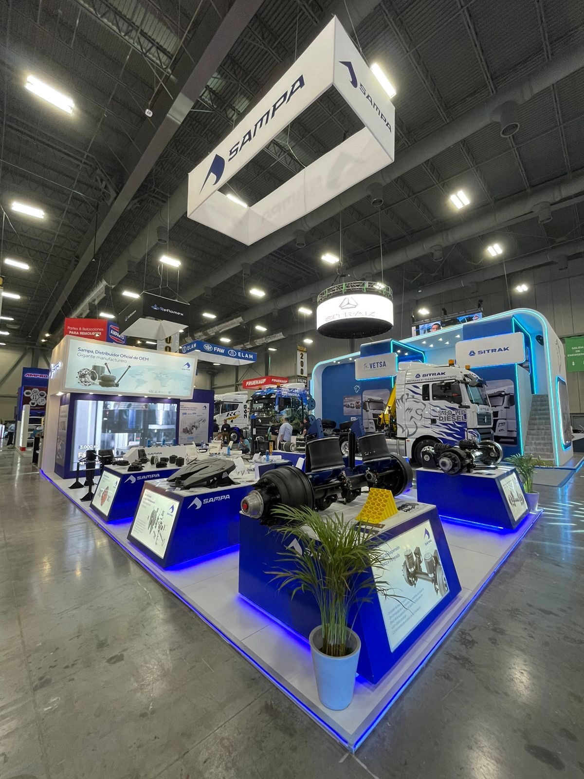 Dikey Design exhibition stand project view 23