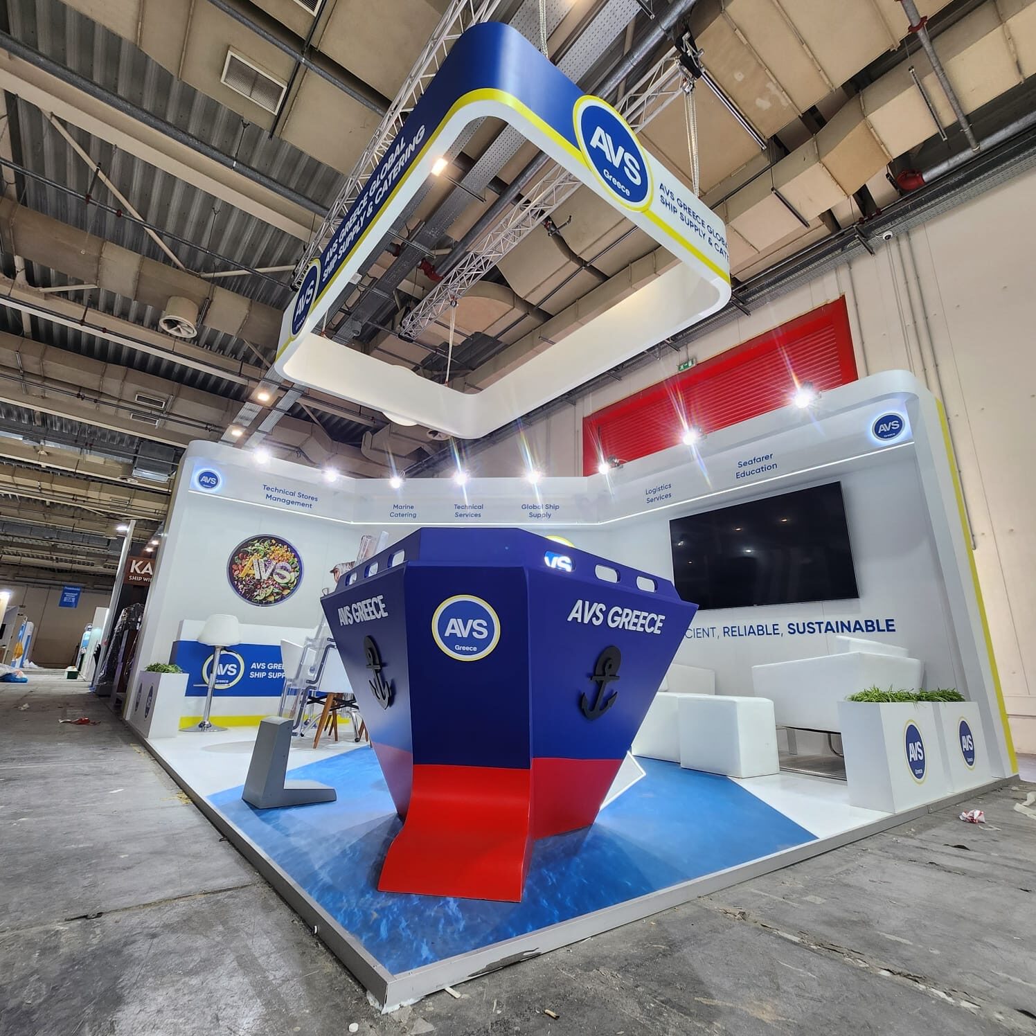 Dikey Design exhibition stand project view 81