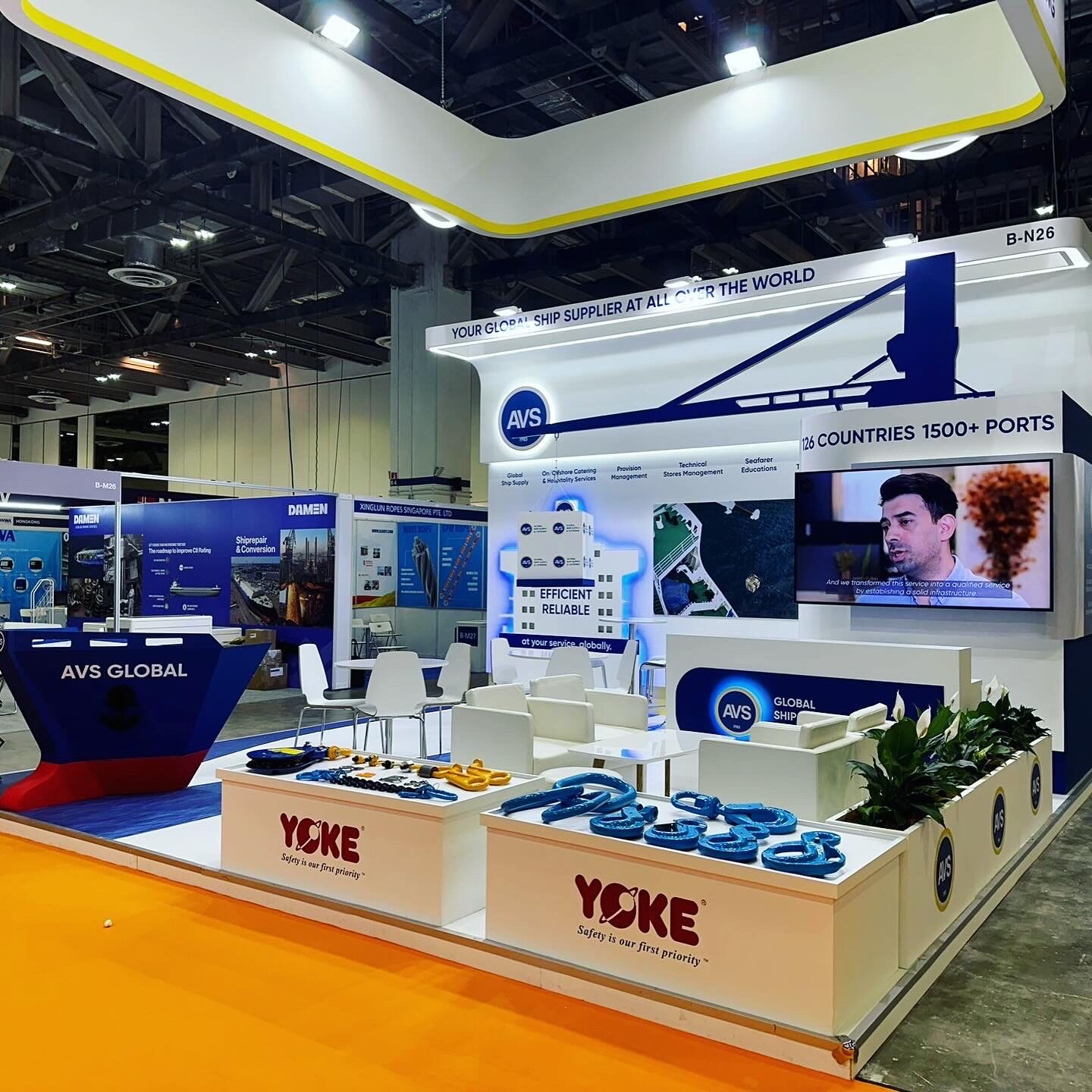 Dikey Design exhibition stand project view 99