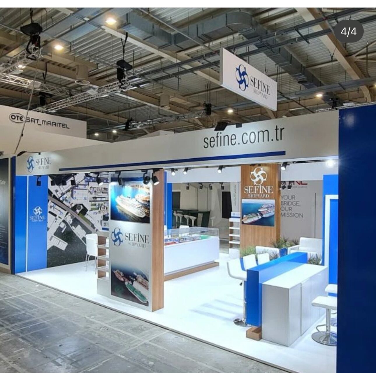 Dikey Design exhibition stand project view 142