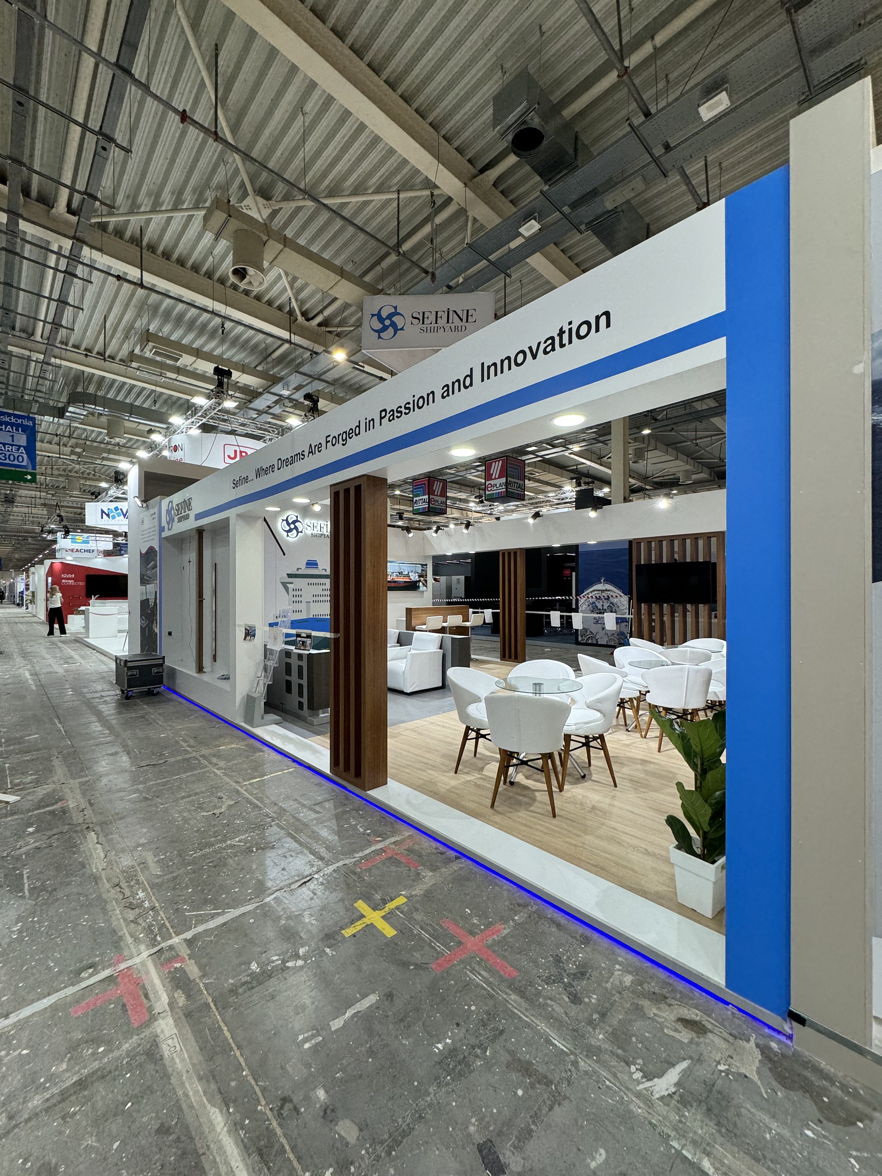 Dikey Design exhibition stand project view 149