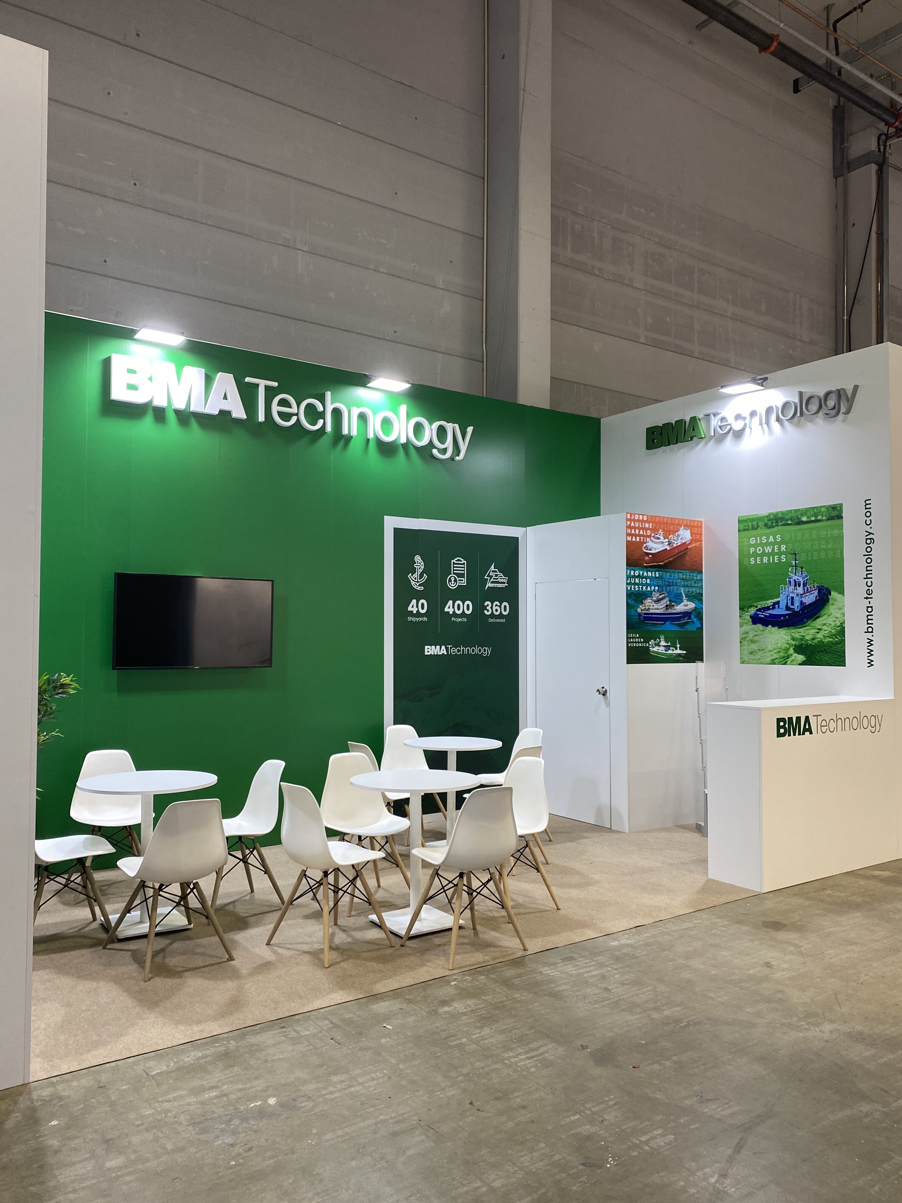 Dikey Design exhibition stand project view 158