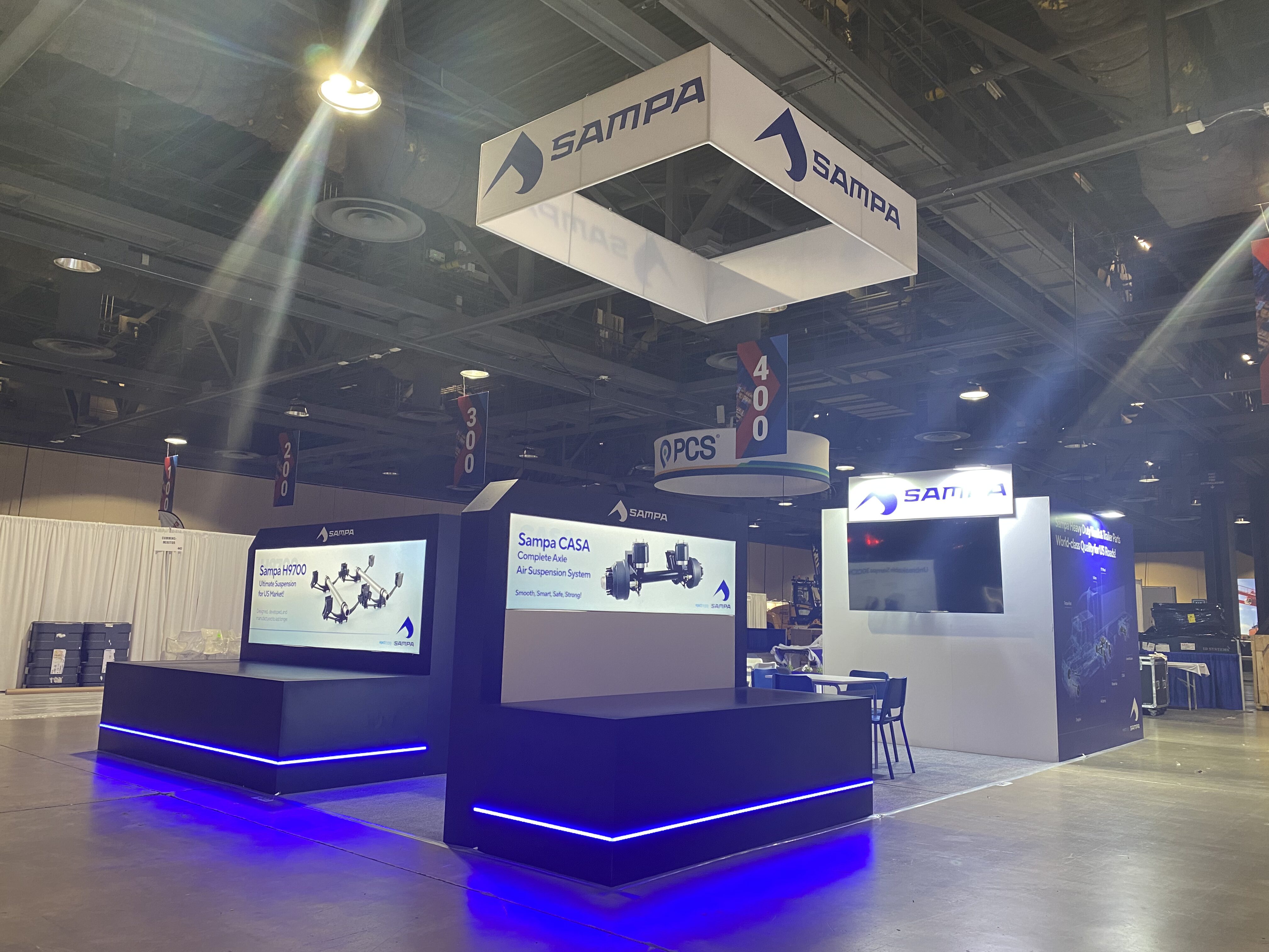 Dikey Design exhibition stand project view 159