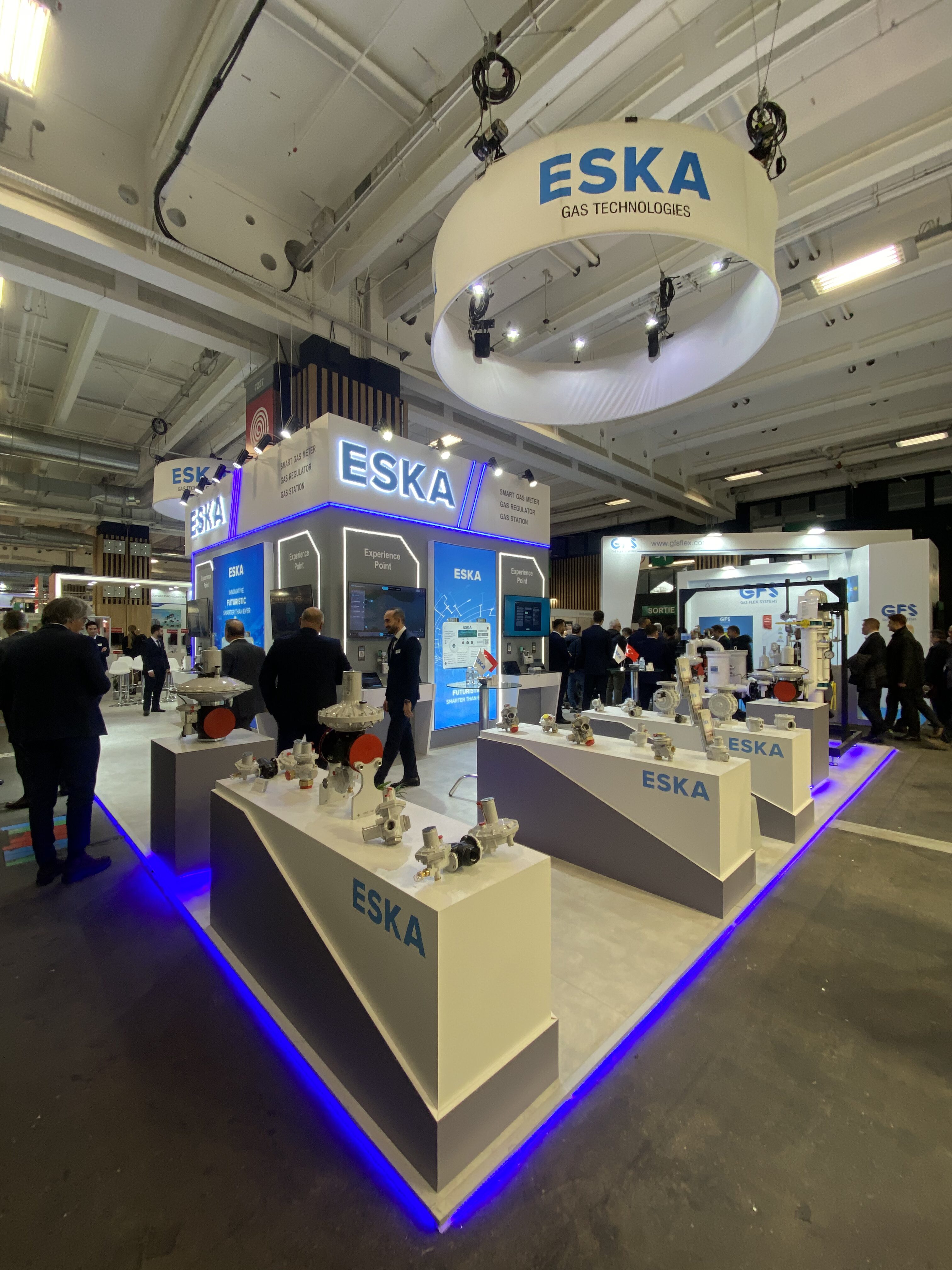 Dikey Design exhibition stand project view 164