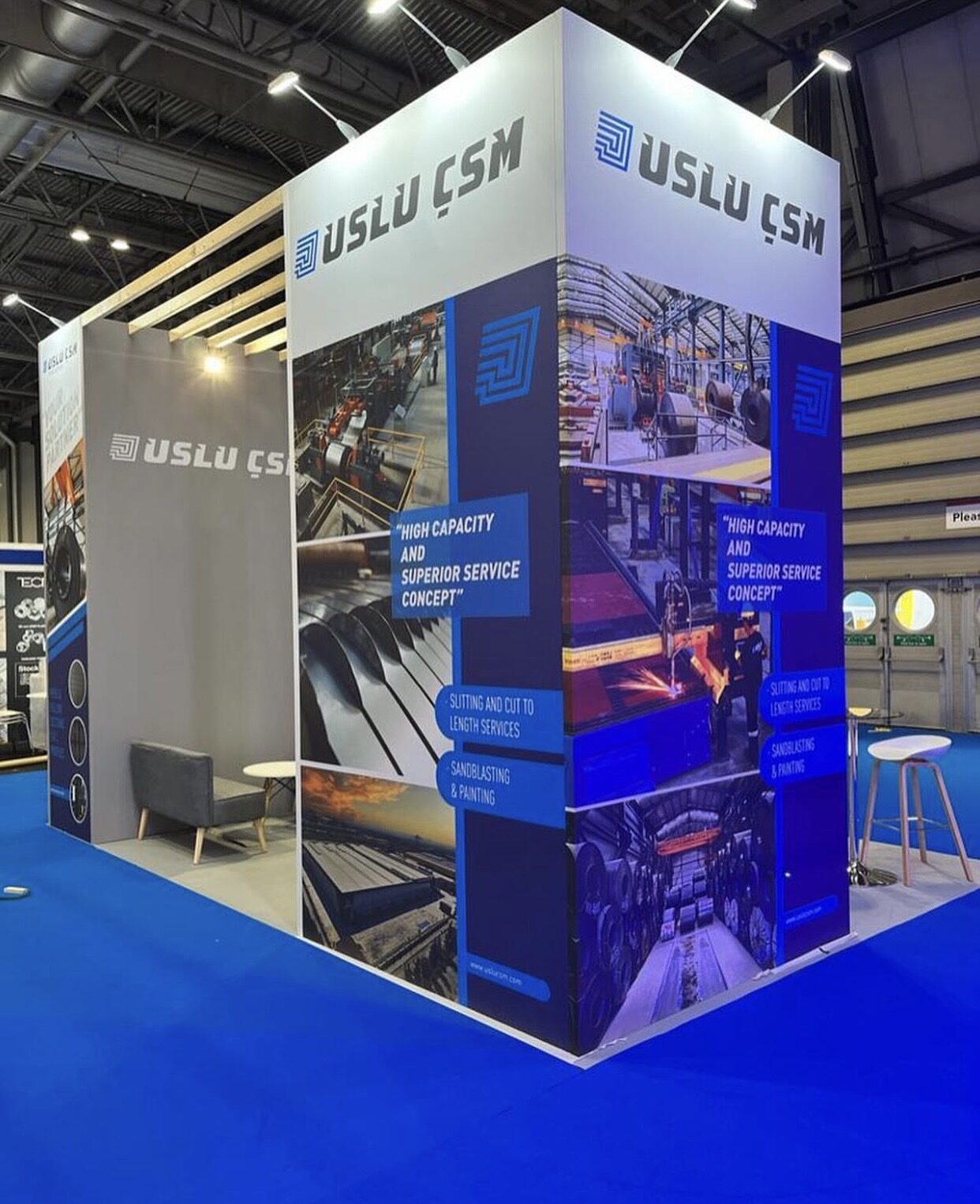 Dikey Design exhibition stand project view 170