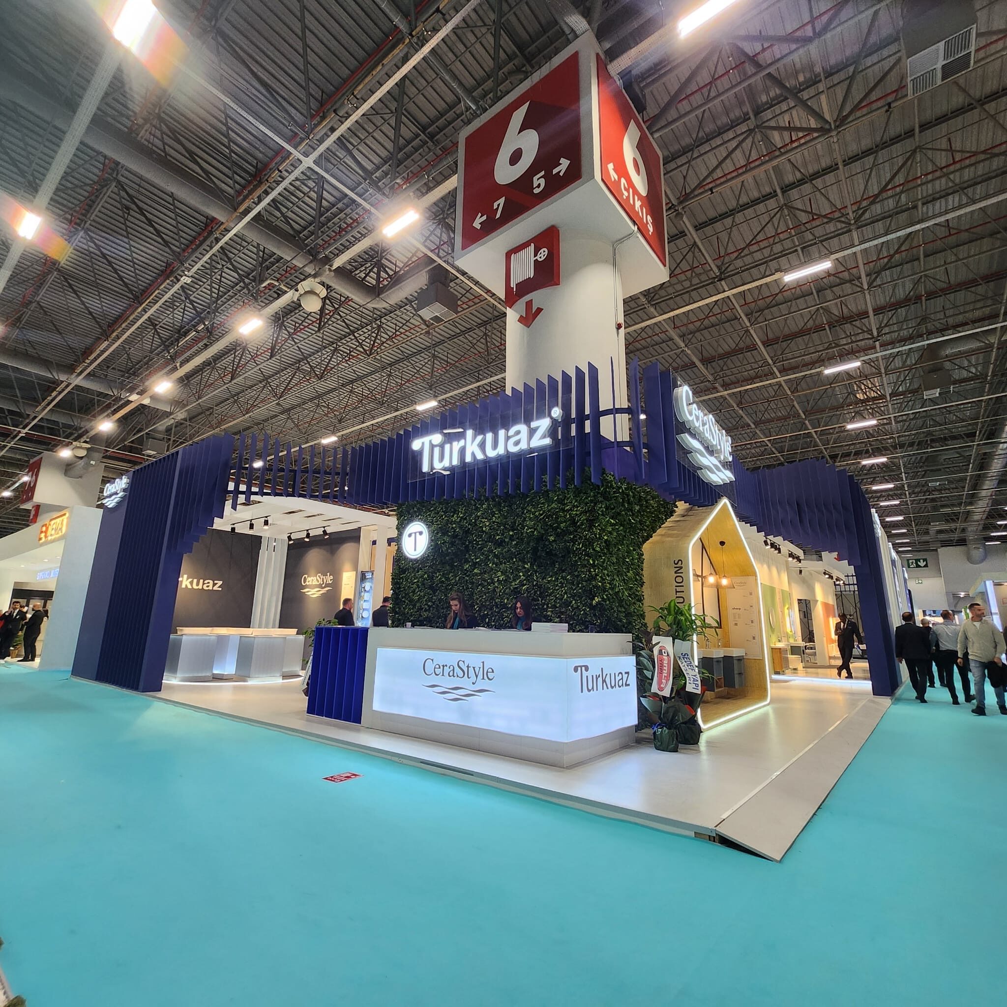 Dikey Design exhibition stand project view 89