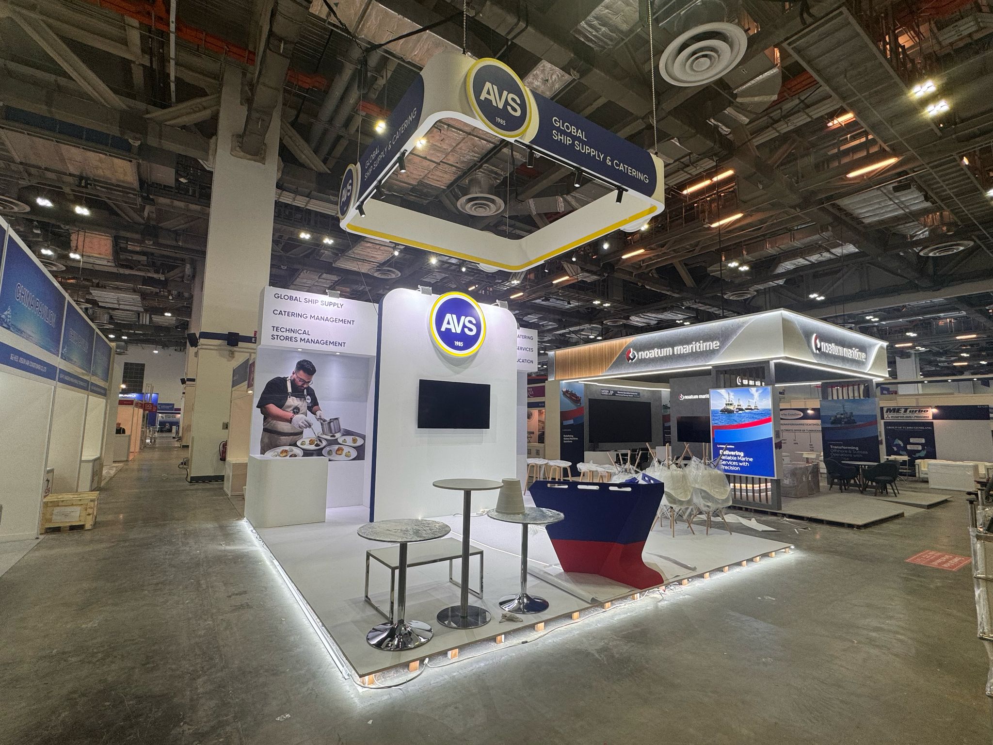 Dikey Design exhibition stand project view 85