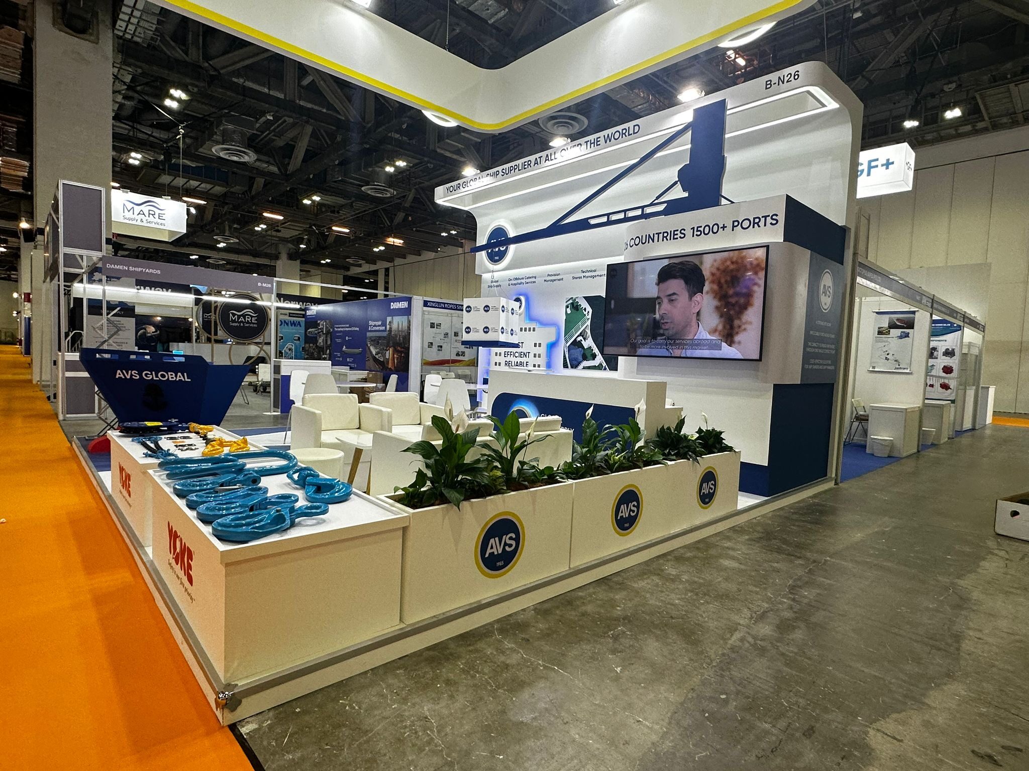 Dikey Design exhibition stand project view 103