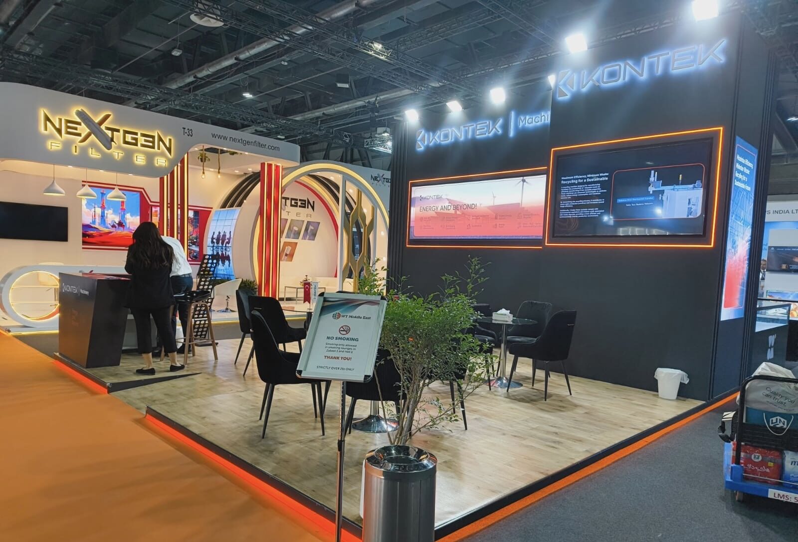 Dikey Design exhibition stand project view 111