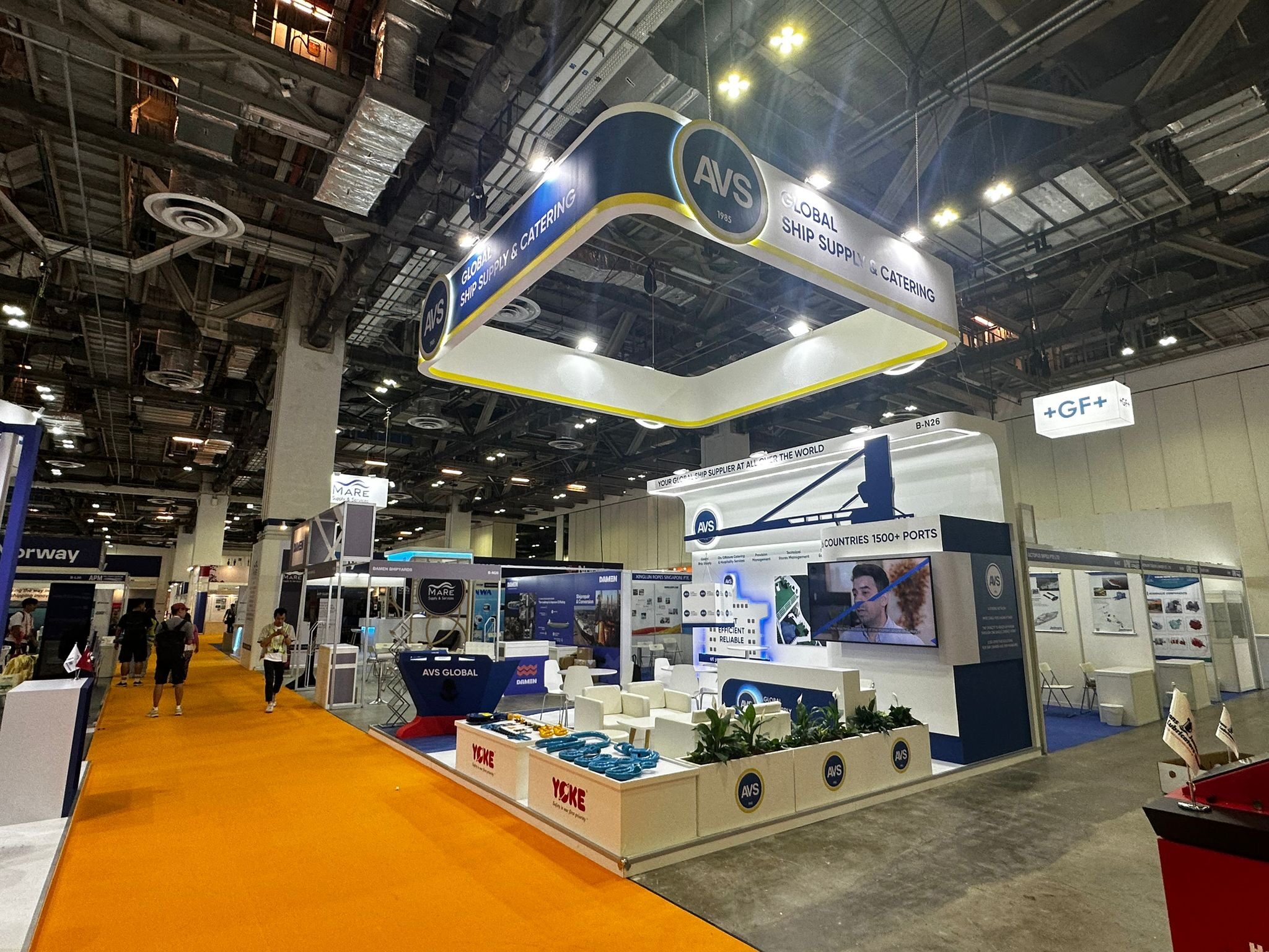 Dikey Design exhibition stand project view 116