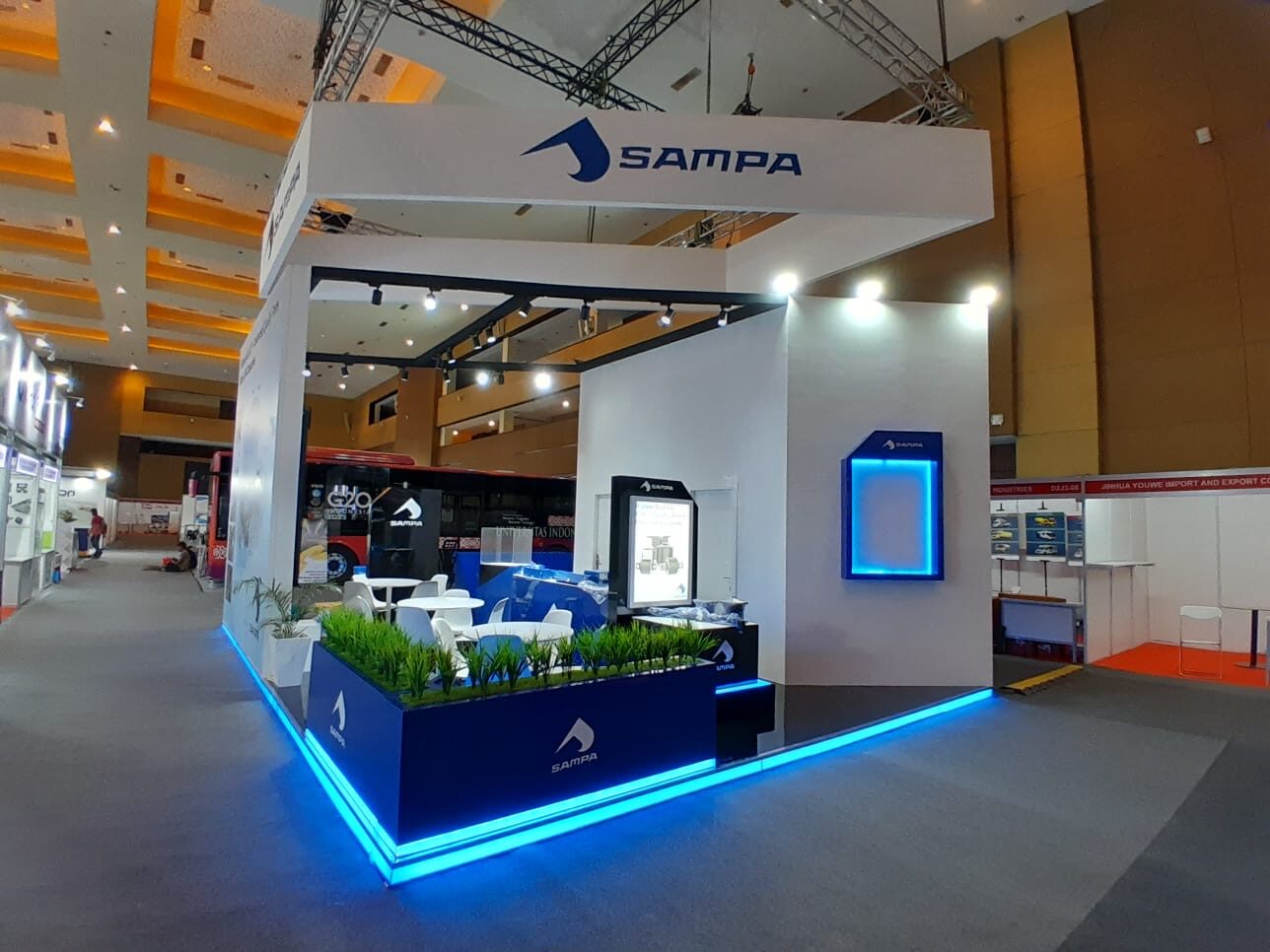 Dikey Design exhibition stand project view 129