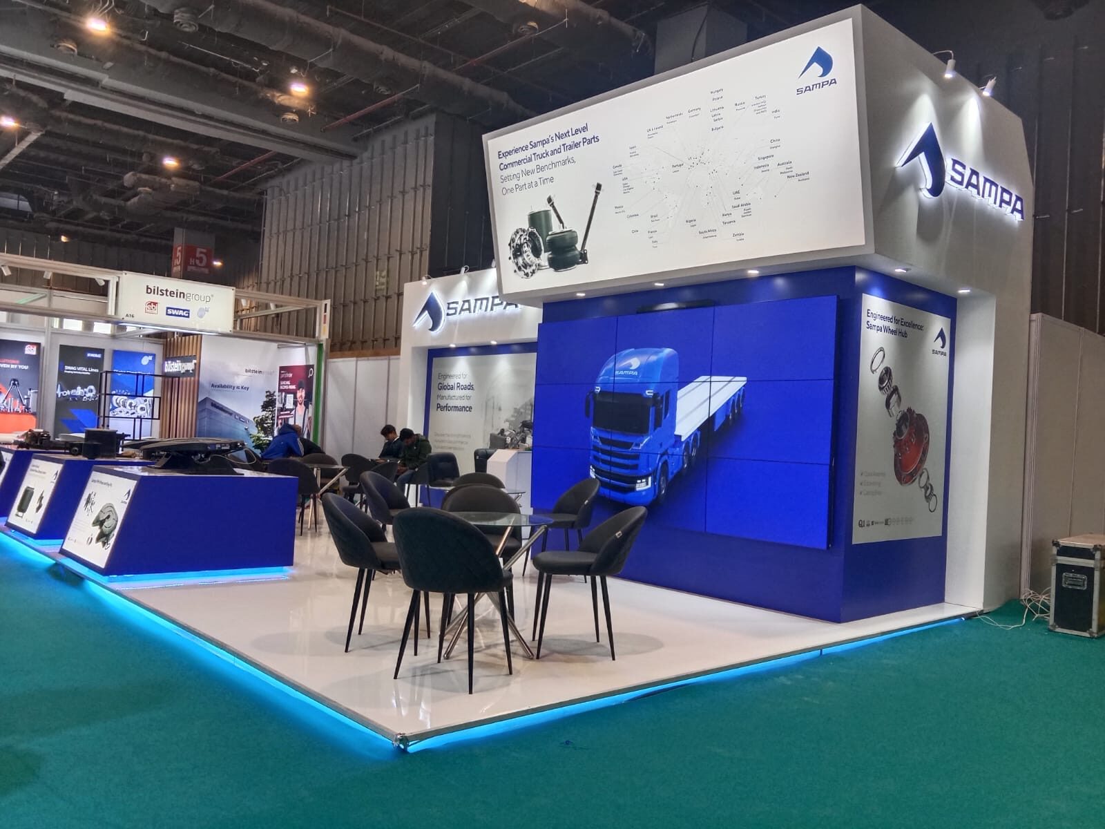 Dikey Design exhibition stand project view 130