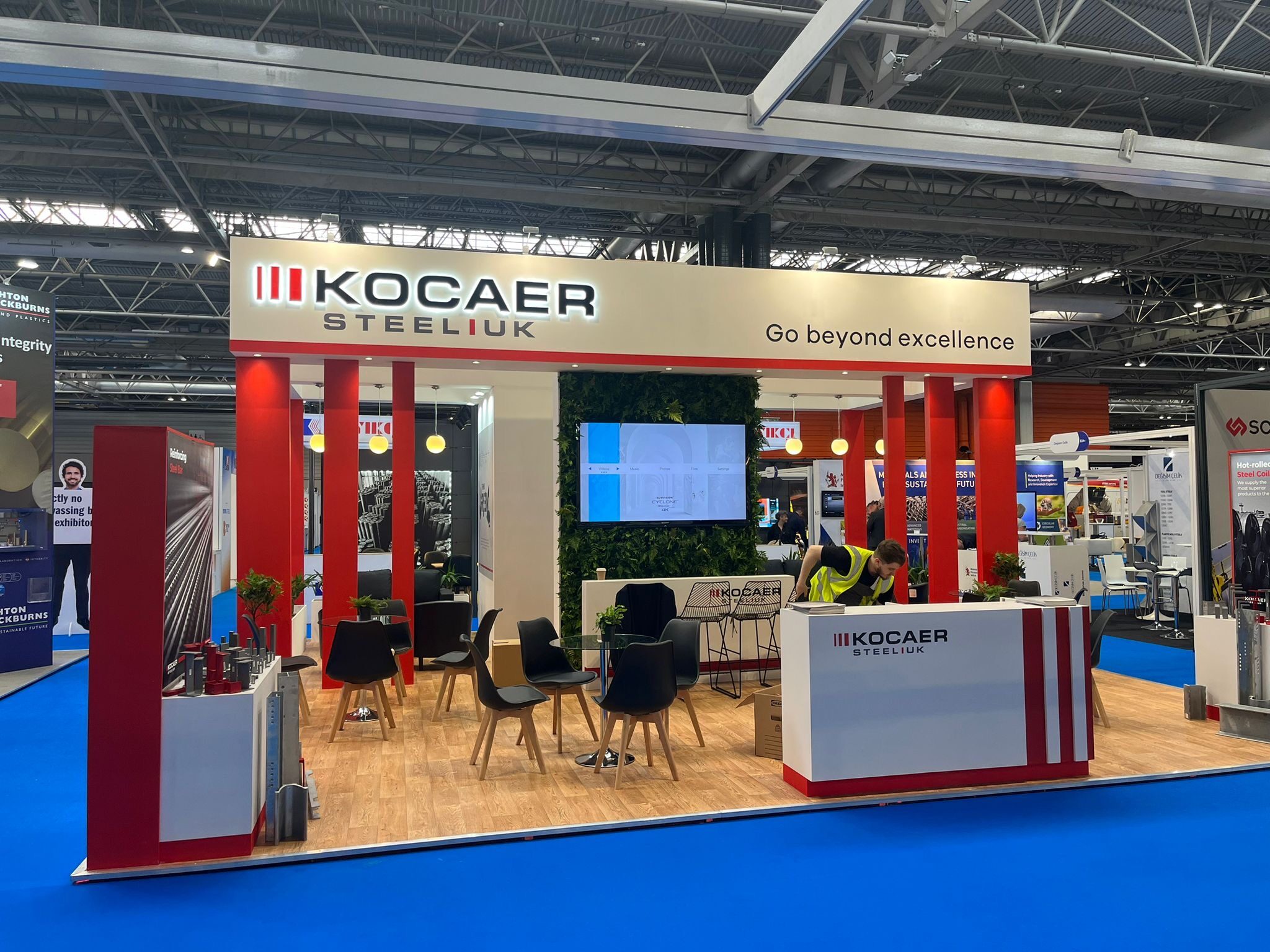 Dikey Design exhibition stand project view 131