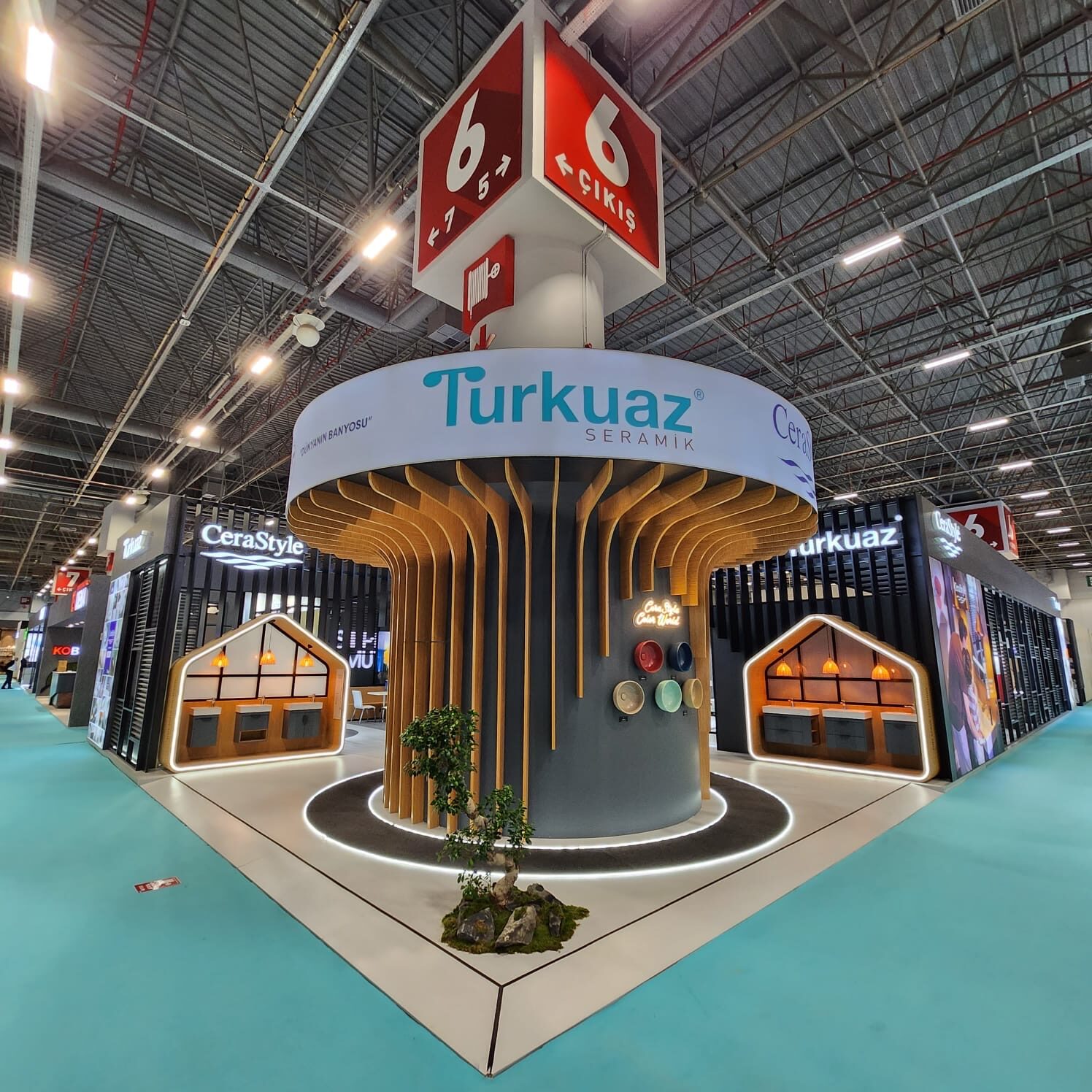 Dikey Design exhibition stand project view 133